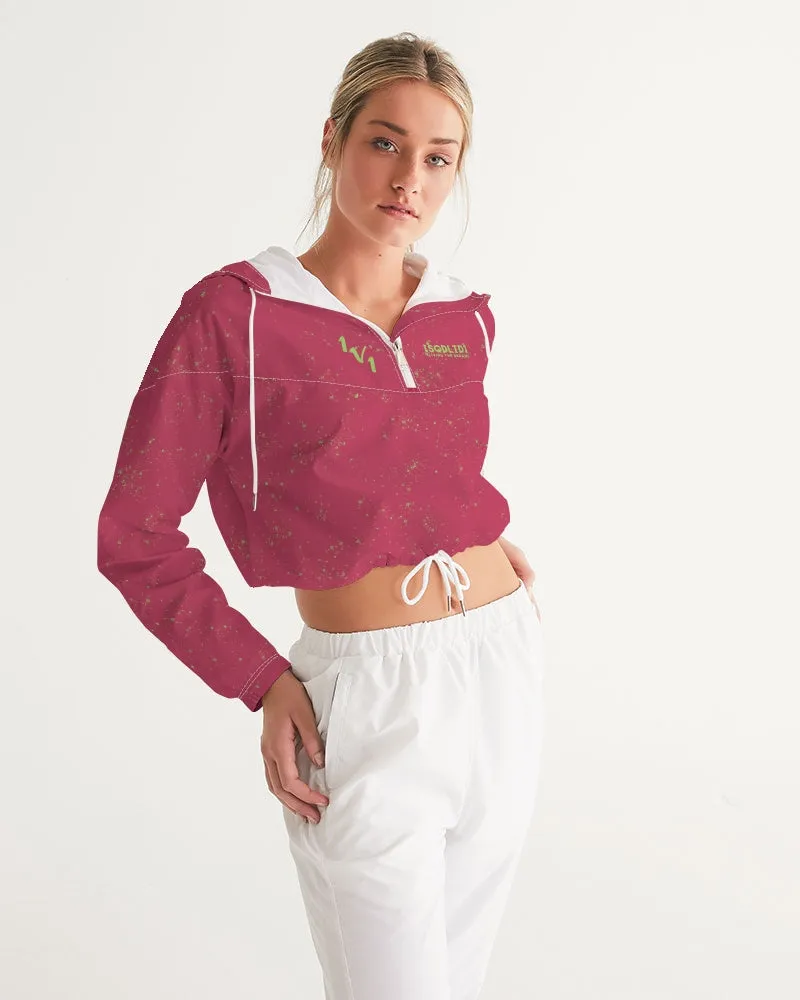 Sqdltd AU23 Panna Women's Cropped Windbreaker Viva