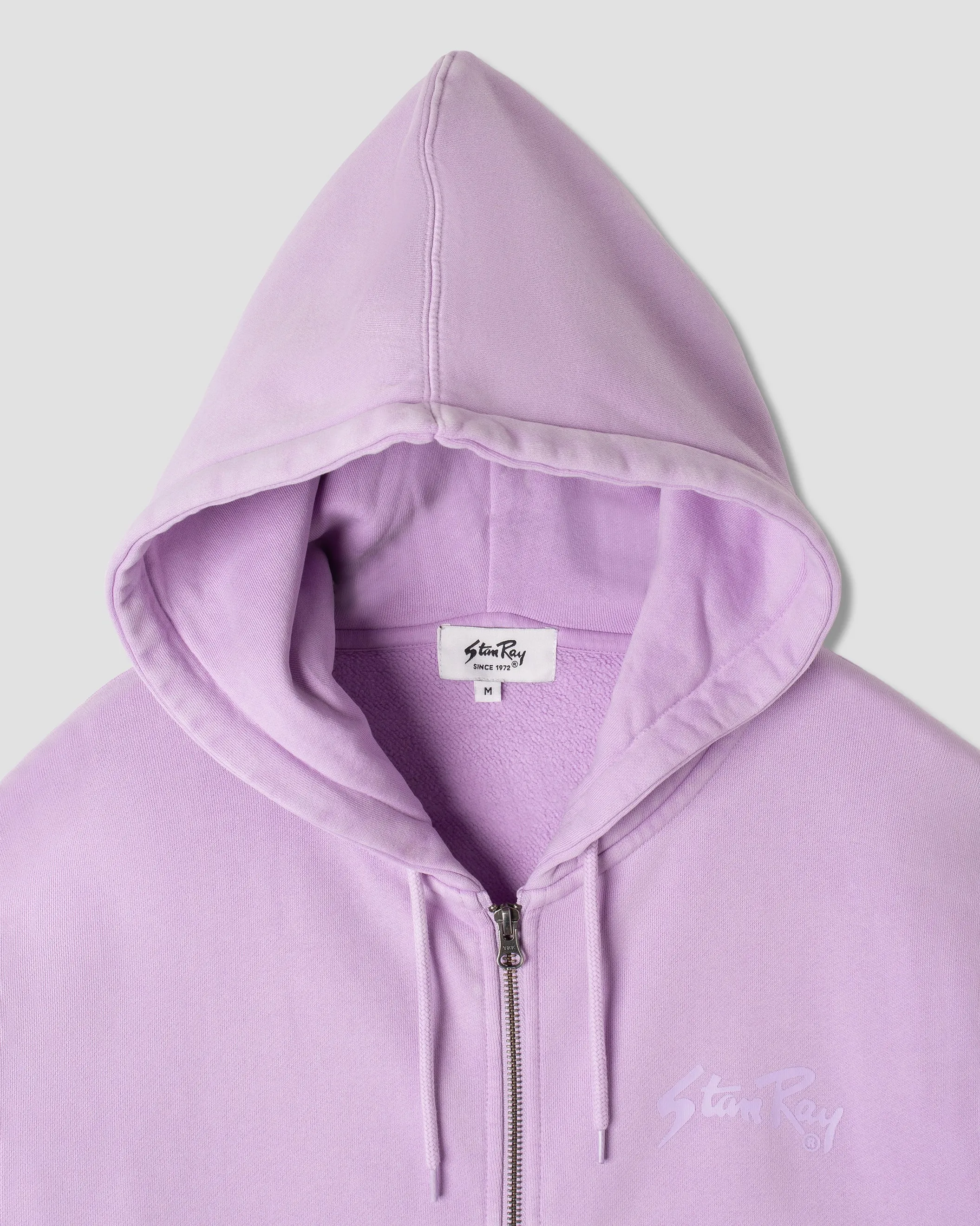 Stan OG Zip Hood (Washed Lavender)