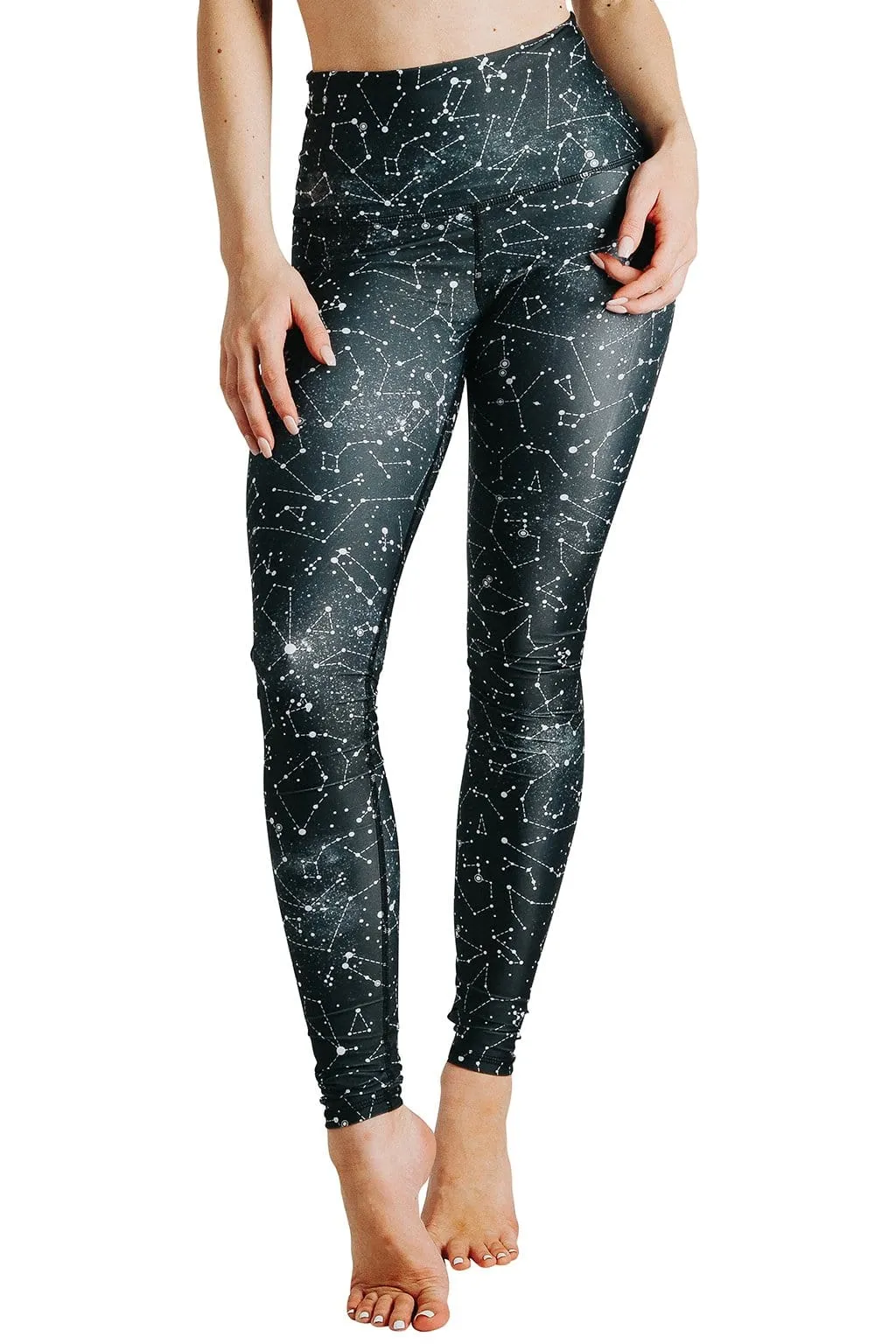 Star Dust Printed Yoga Leggings