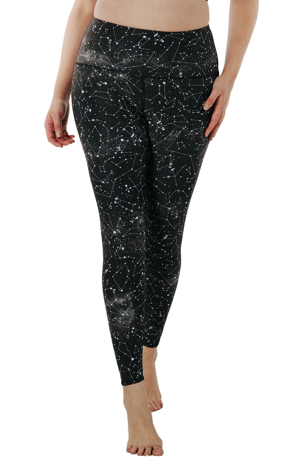 Star Dust Printed Yoga Leggings