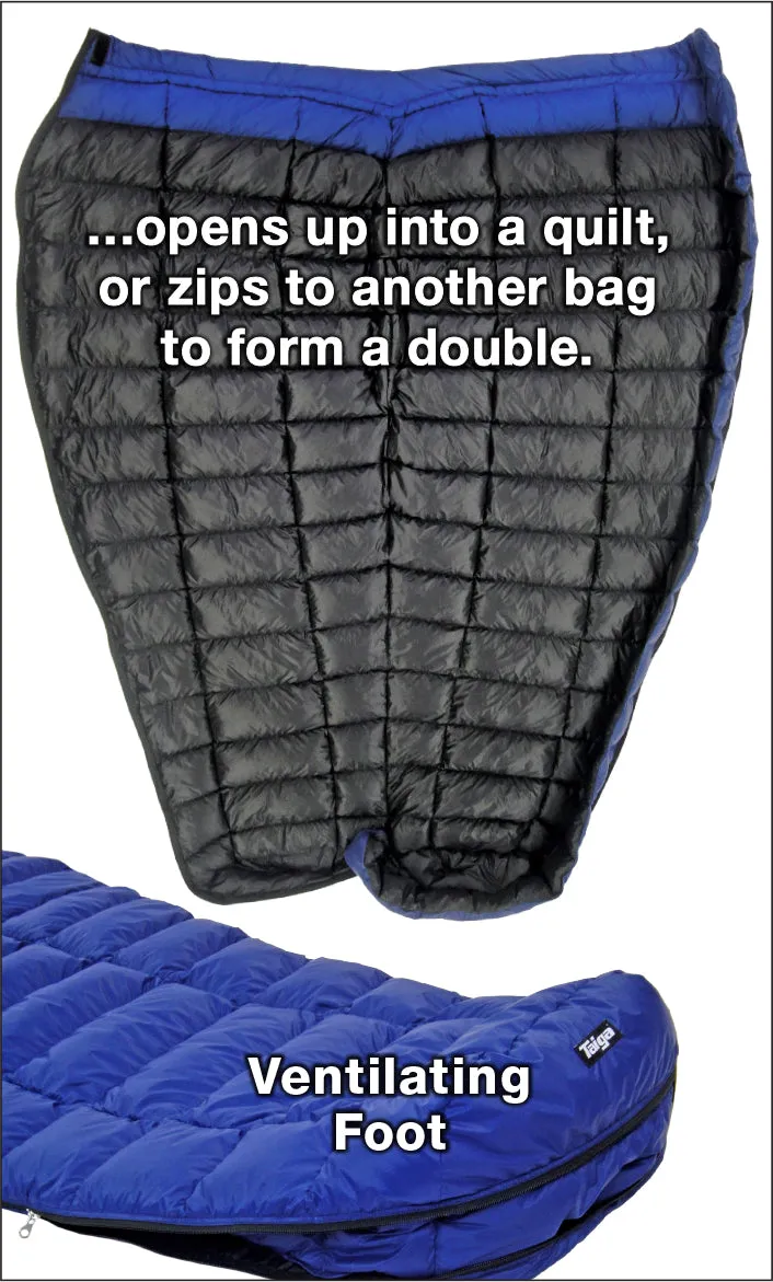 SUMMERLITE-Dry (BQ, B10) Down Sleeping Bag --- $289.50 - $389.50