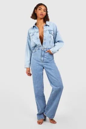 Tall Basics High Waisted Boyfriend Jeans