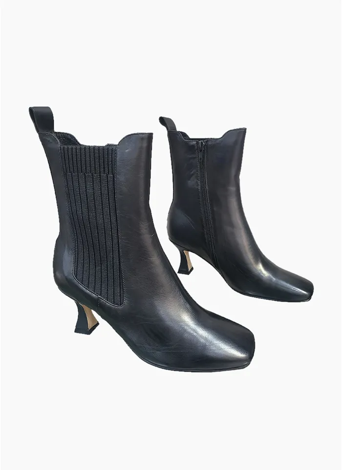 Tamara/London Bagel Black Boot