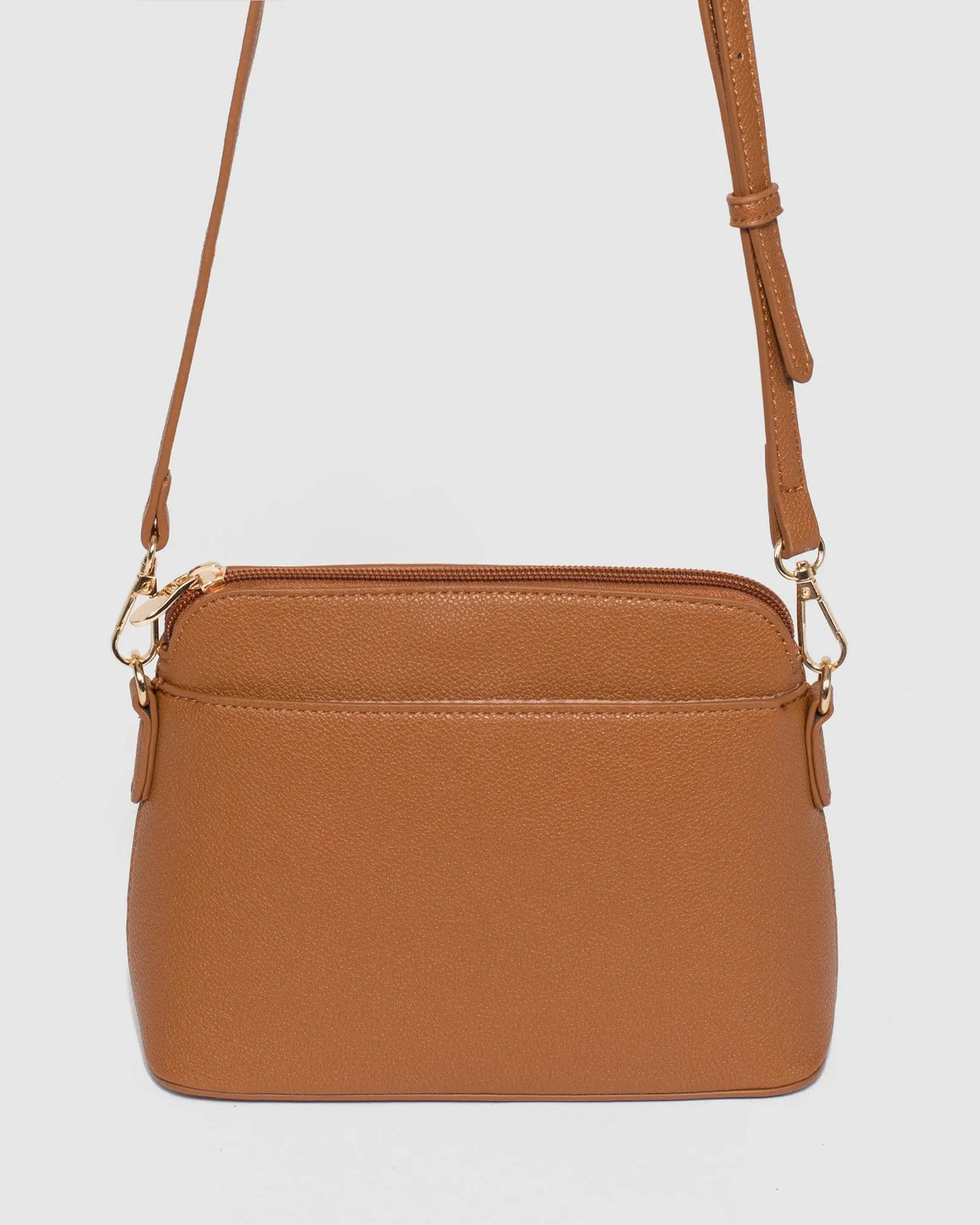 Tan Karen Crossbody Bag