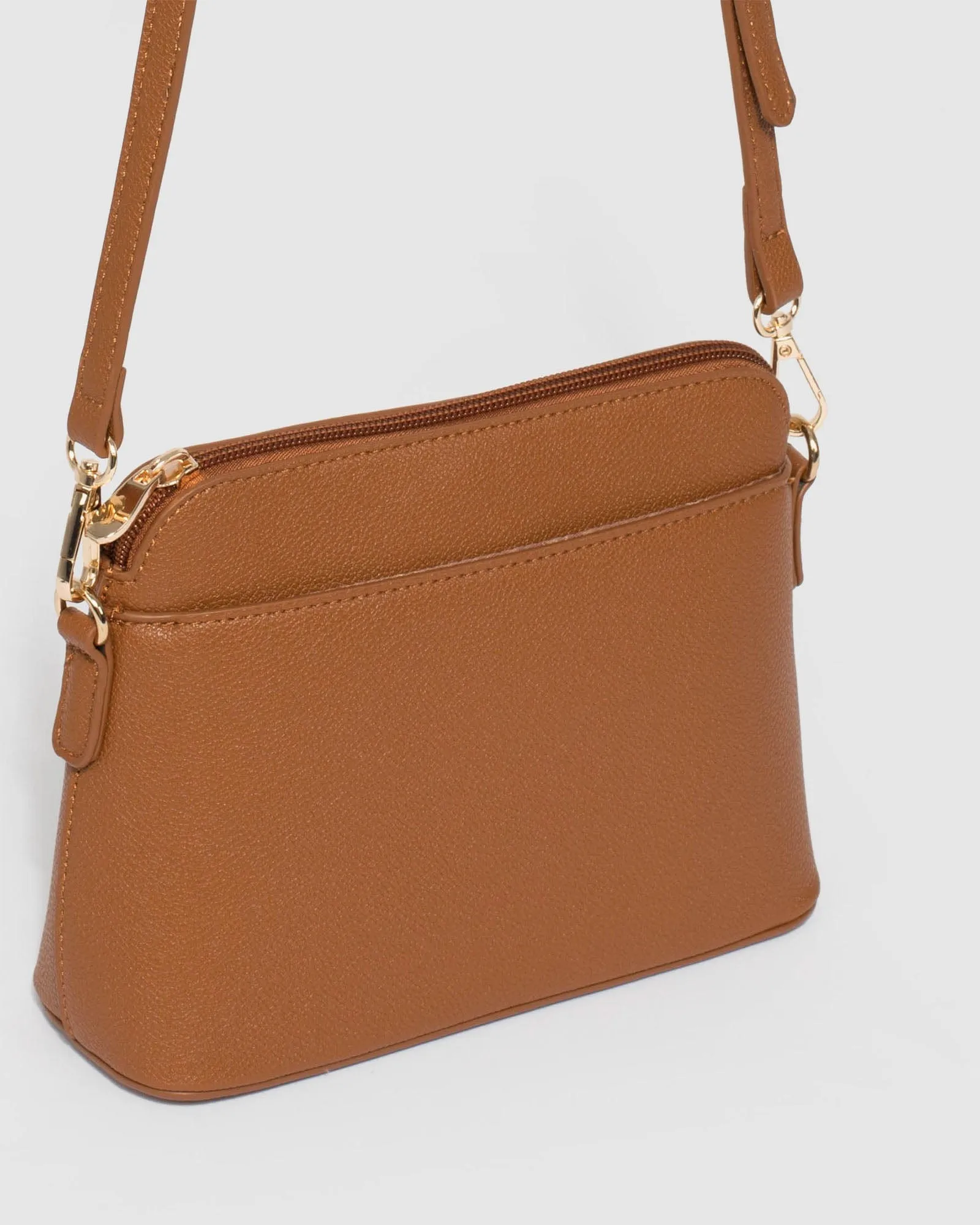 Tan Karen Crossbody Bag