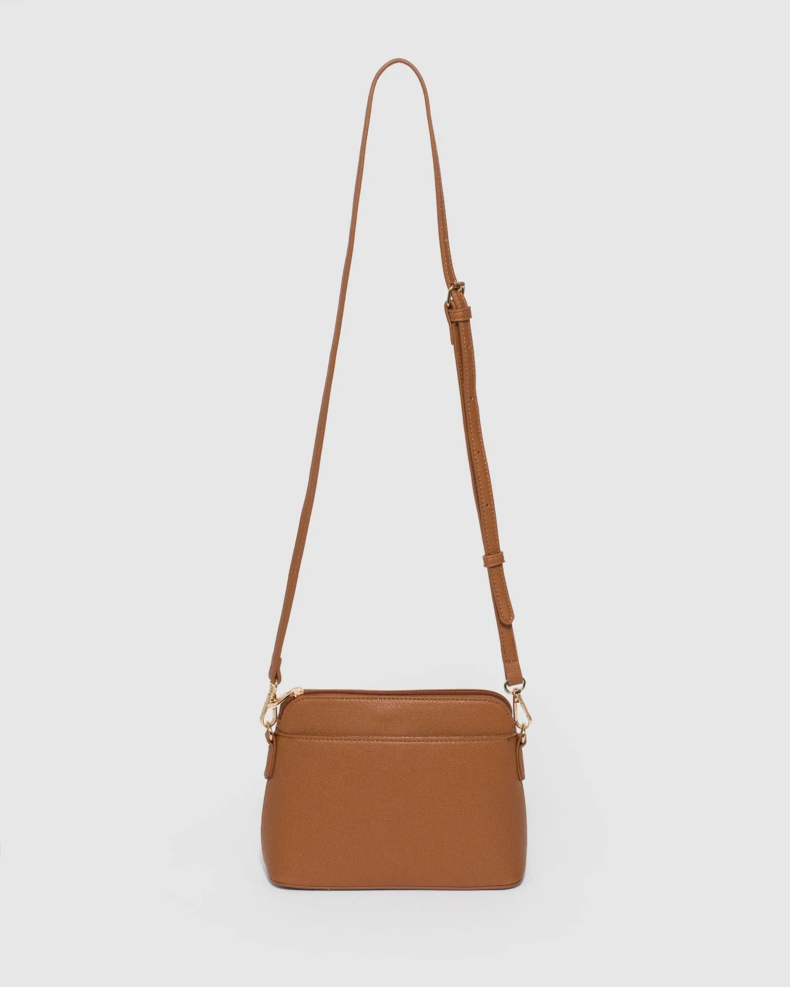 Tan Karen Crossbody Bag