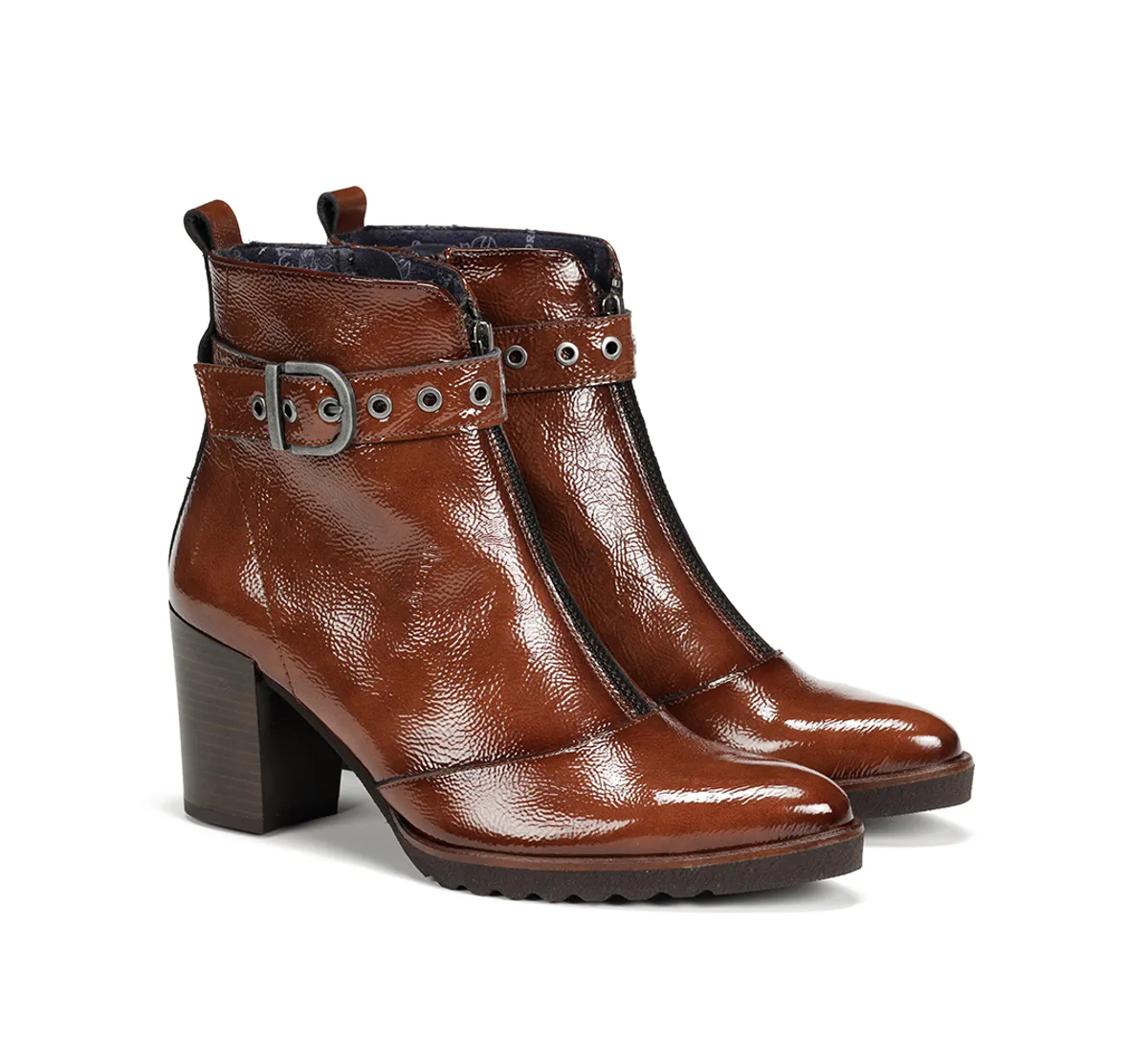 THAIS D8300 Brown Ankle Boot