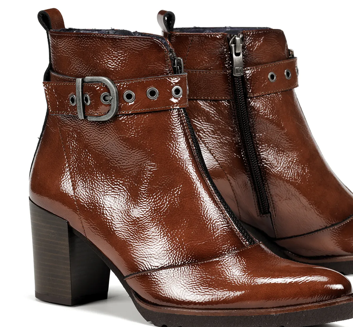 THAIS D8300 Brown Ankle Boot