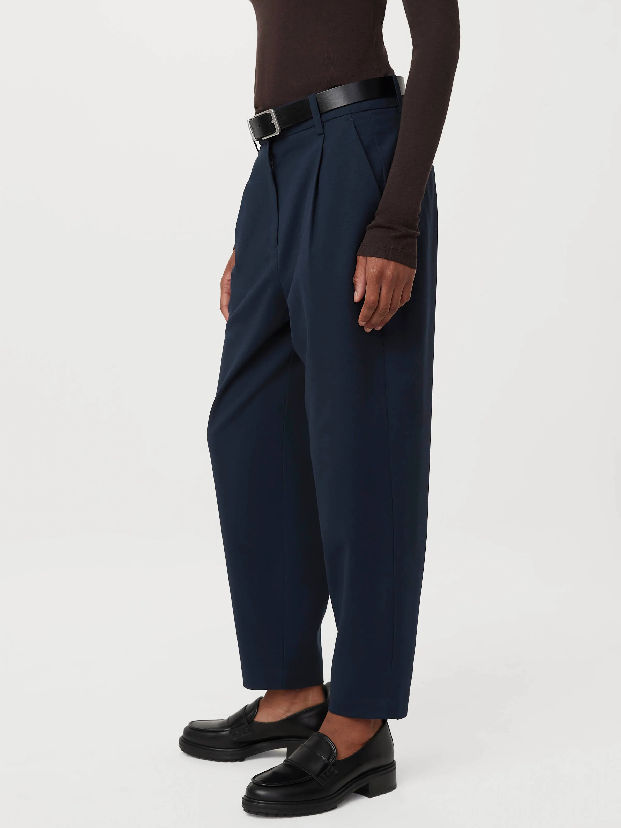 The Amelia Balloon Pant in Space Blue