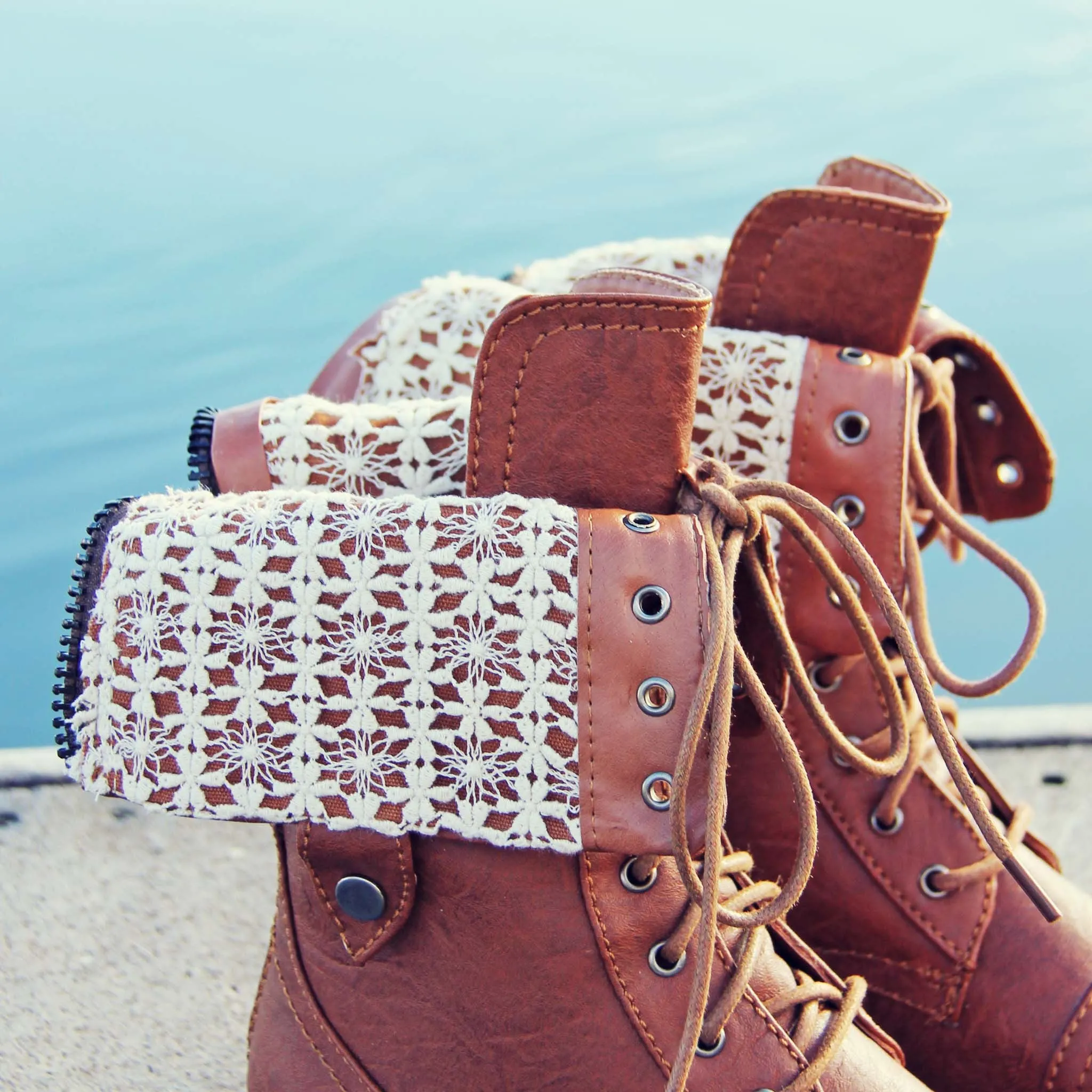 The Laced Sky Boots