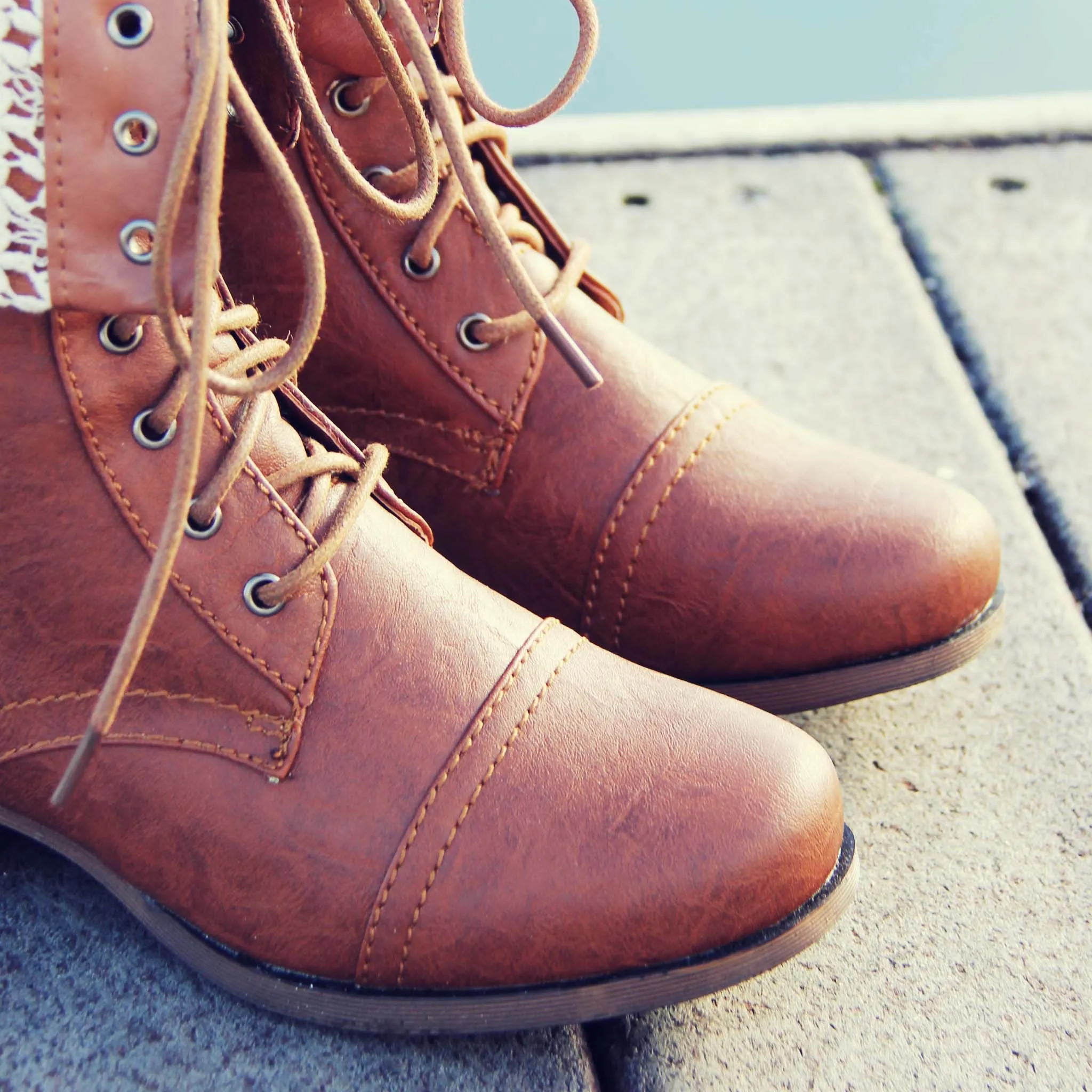 The Laced Sky Boots