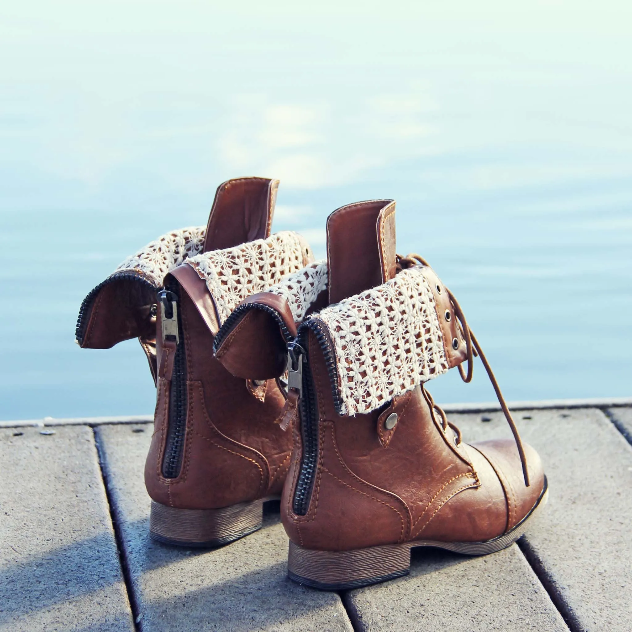 The Laced Sky Boots