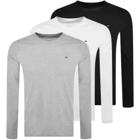 Tommy Hilfiger 3 Pack Long Sleeve T Shirts