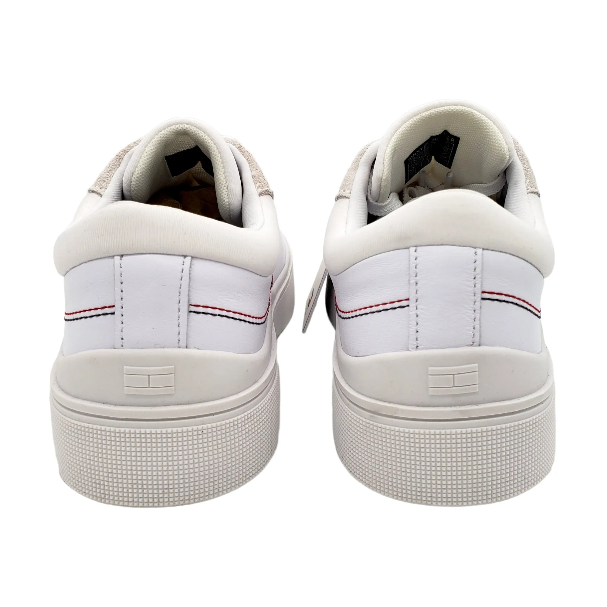 Tommy Hilfiger White Elevated Cupsole Sneaker