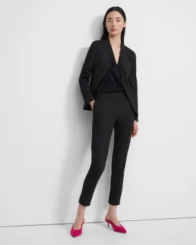 Treeca Pull-On Pant in Good Linen - Black