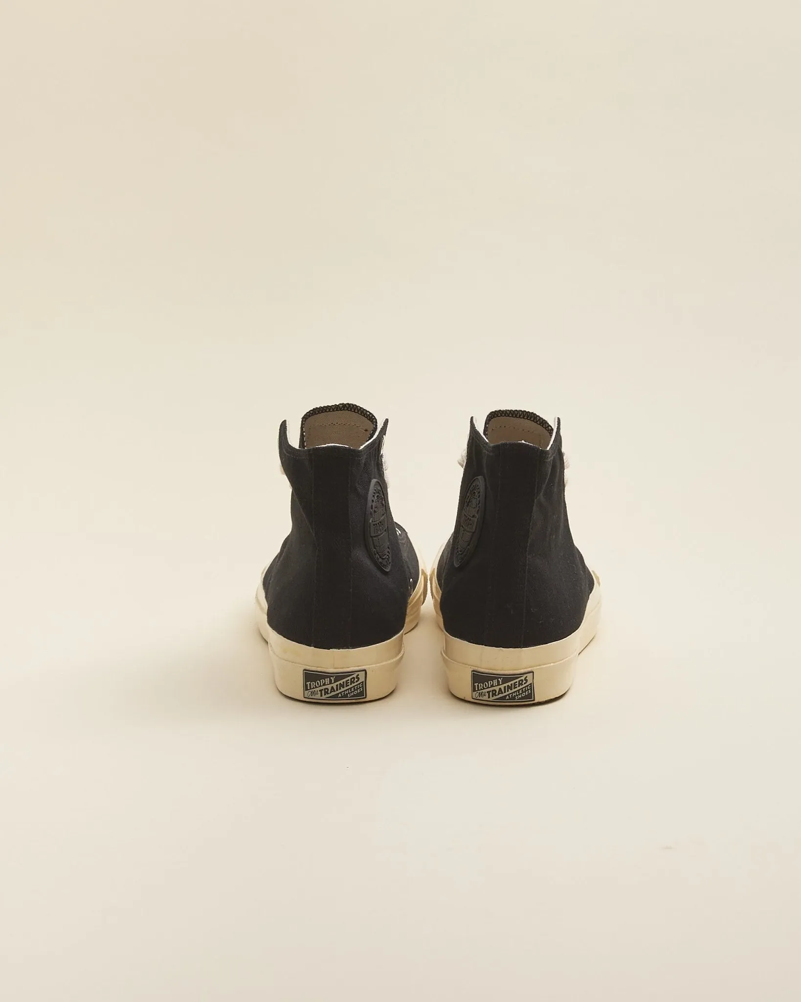 Trophy Clothing Hi-Top Mil Sneaker - Black