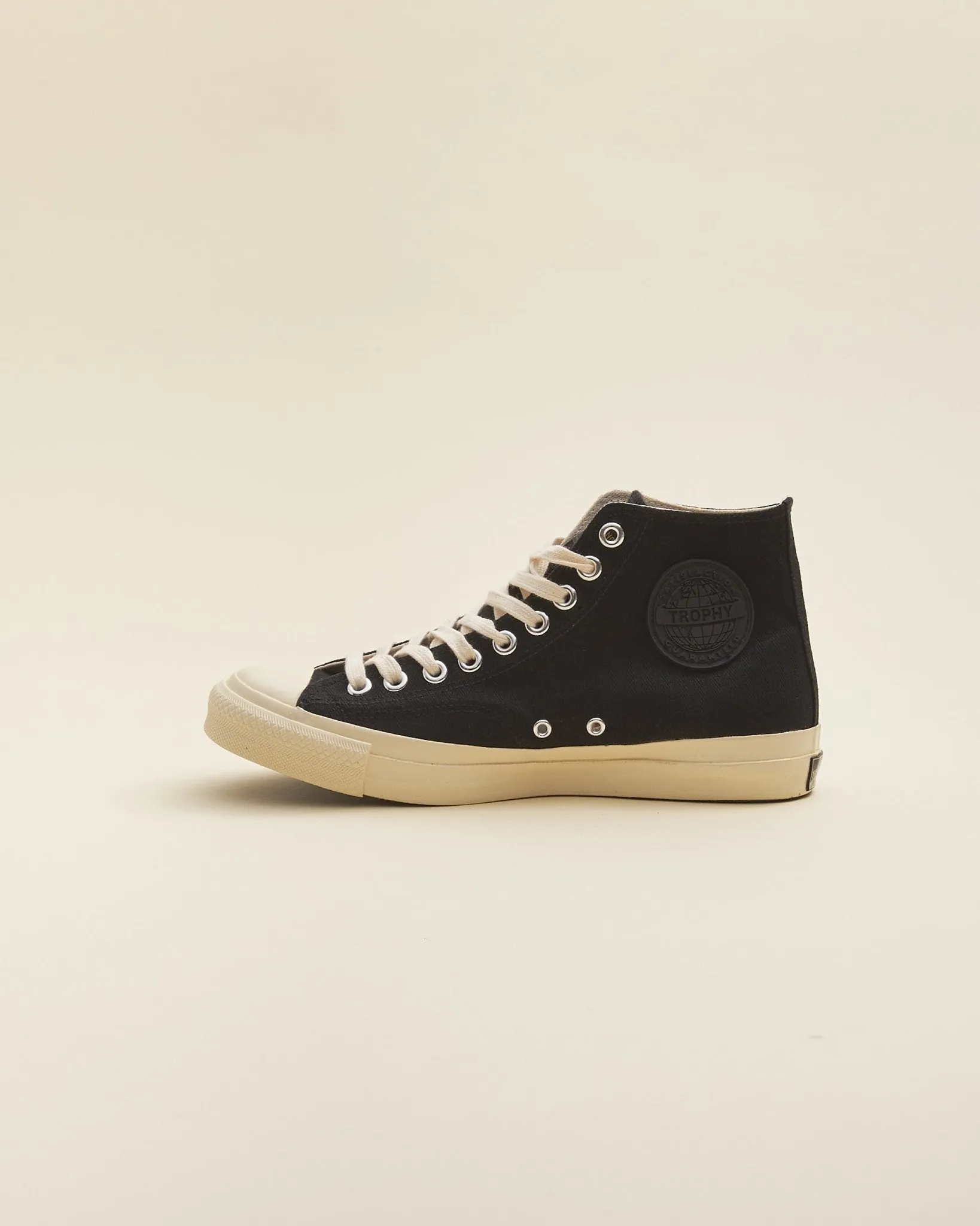 Trophy Clothing Hi-Top Mil Sneaker - Black