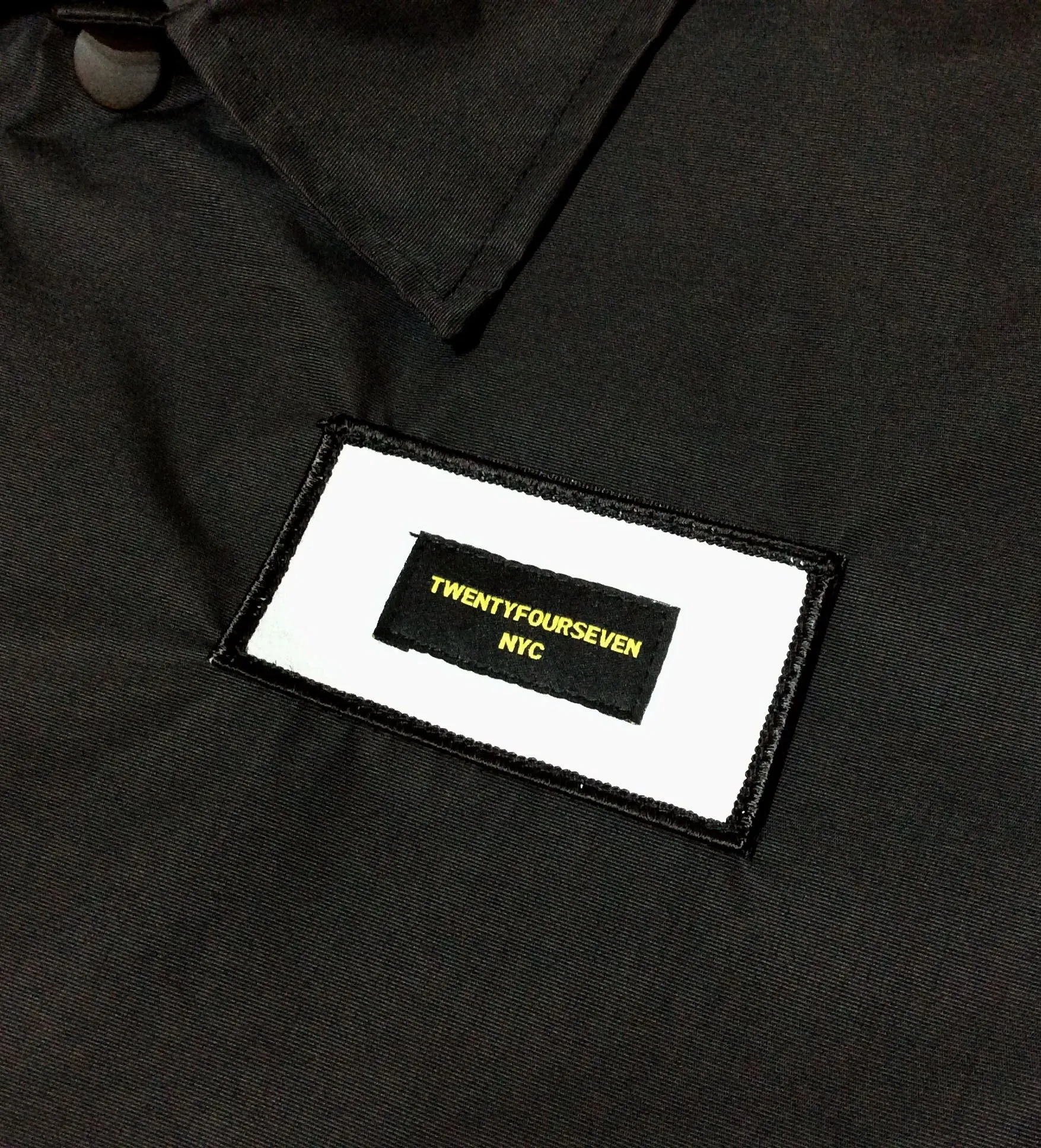 Twentyfourseven Coach Windbreaker Black