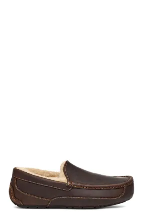 UGG Mens Ascot Matte Leather Slippers