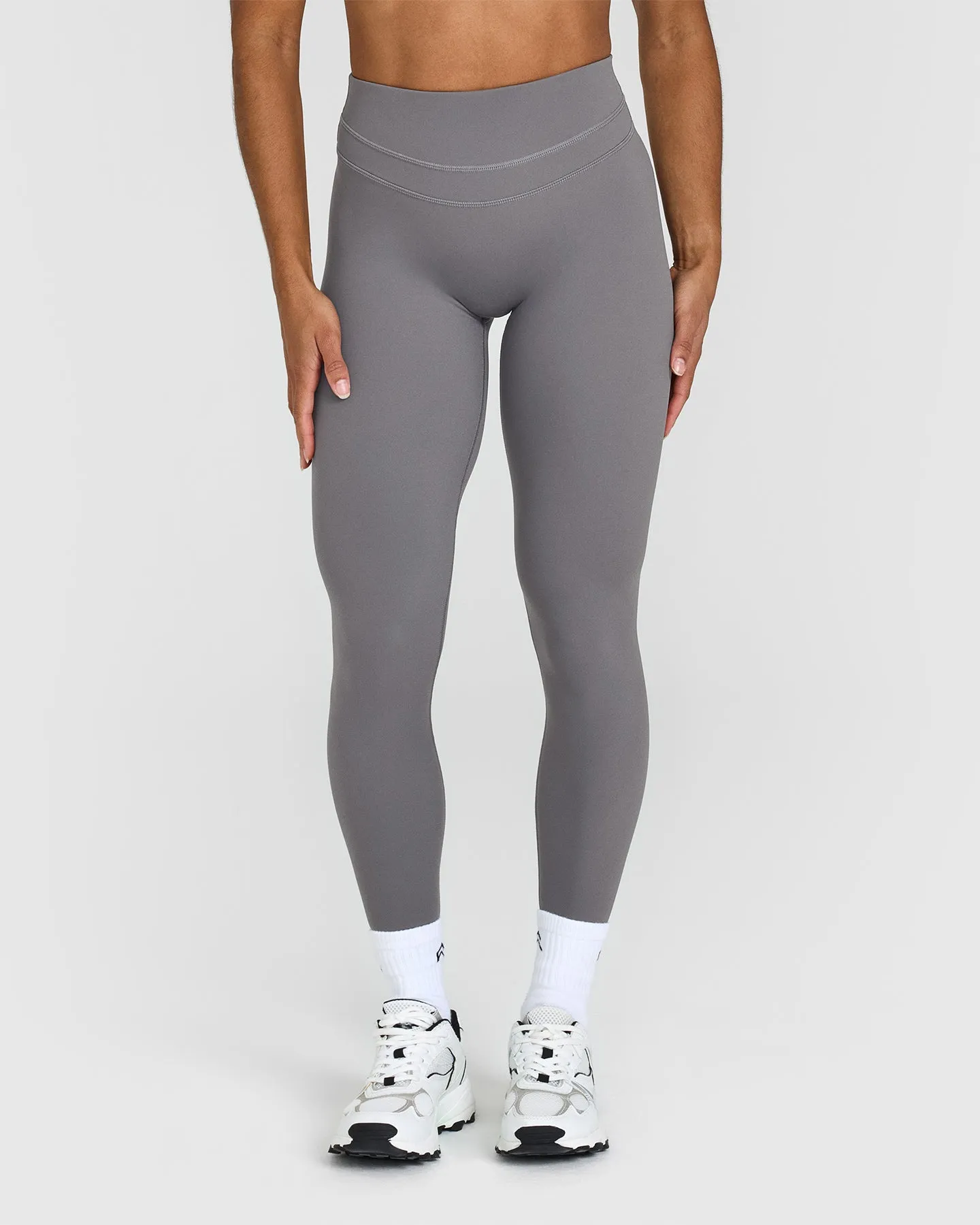 Unified High Waisted Leggings | Ash Grey