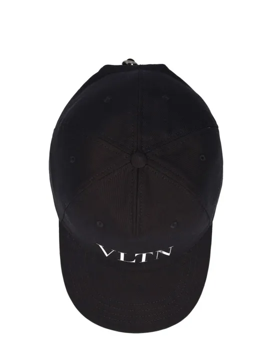 Valentino Garavani   VLTN baseball cotton hat 