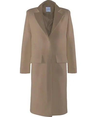 Vestiaire D'un Oiseau Libre Women's Neutrals Beige Cashmere Coat