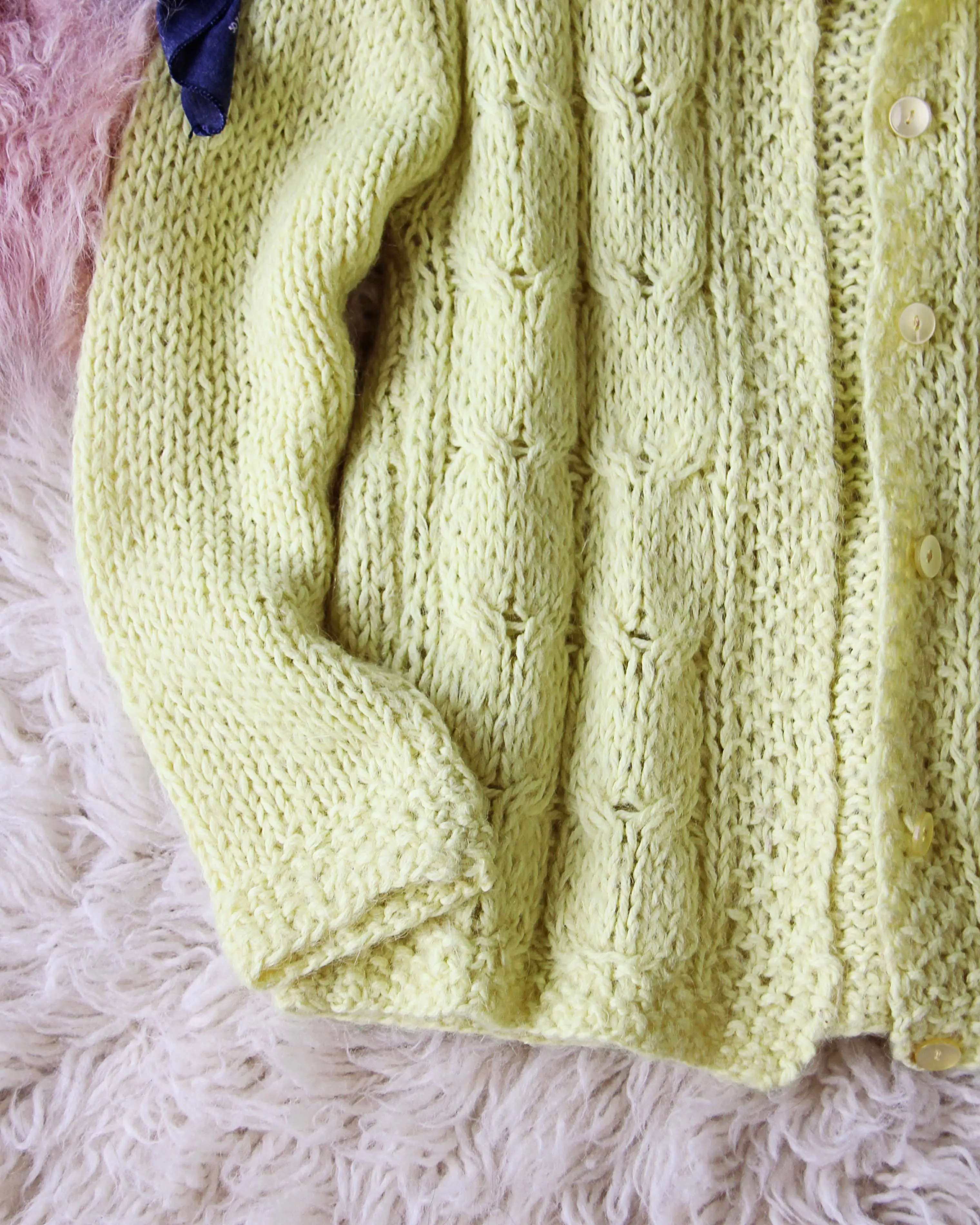 Vintage 50's Daffodil Sweater