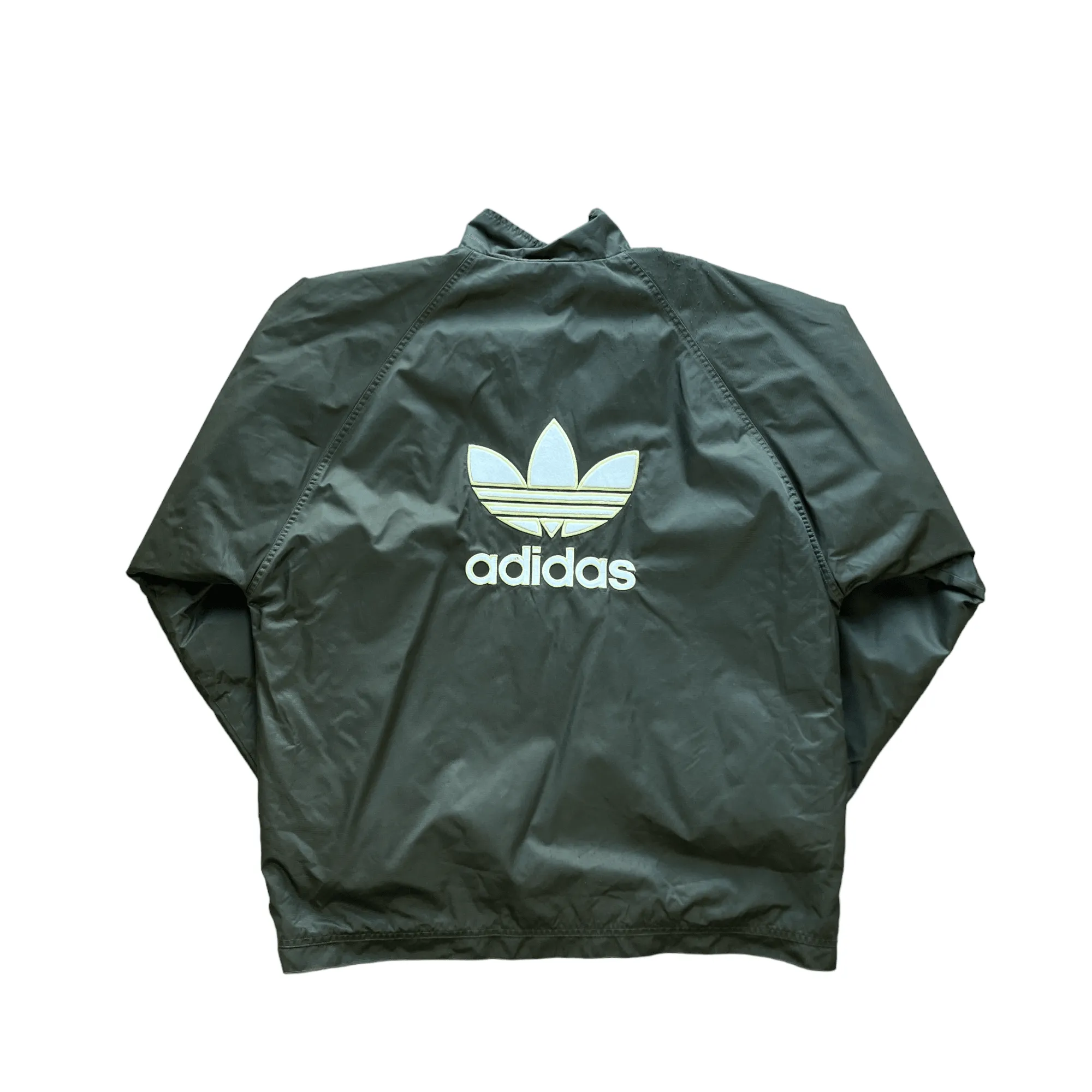 Vintage 90s Green Adidas Jacket - Extra Large