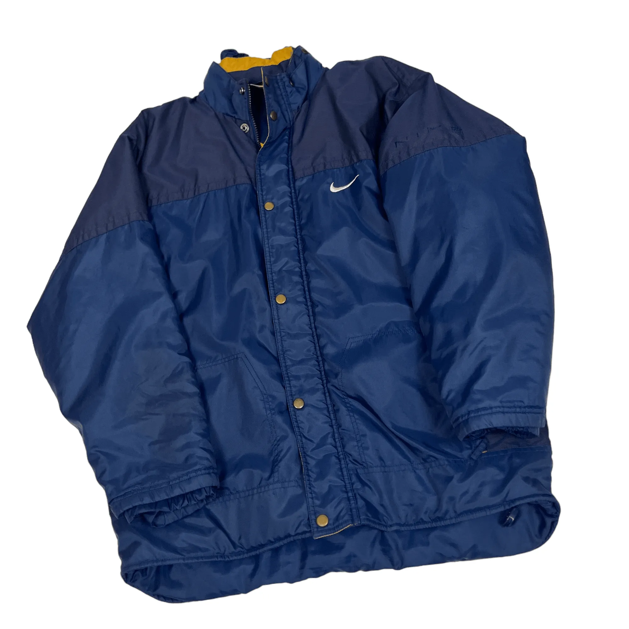 Vintage 90s Navy Blue Nike Coat - Extra Large