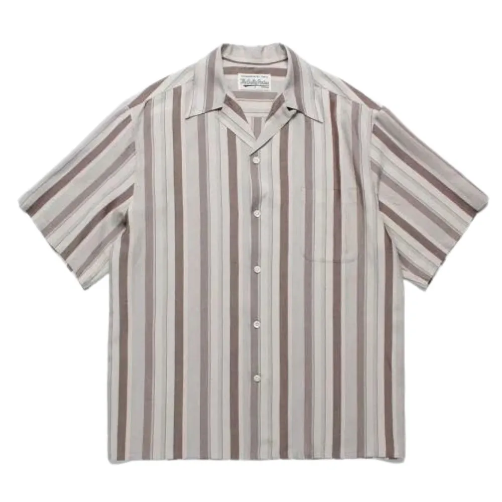 WACKO MARIA  |Stripes Short Sleeves Shirts