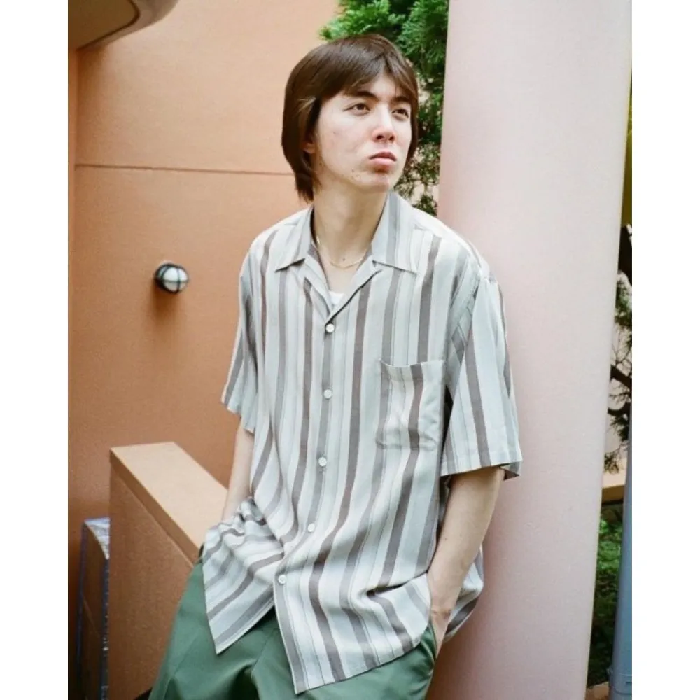 WACKO MARIA  |Stripes Short Sleeves Shirts