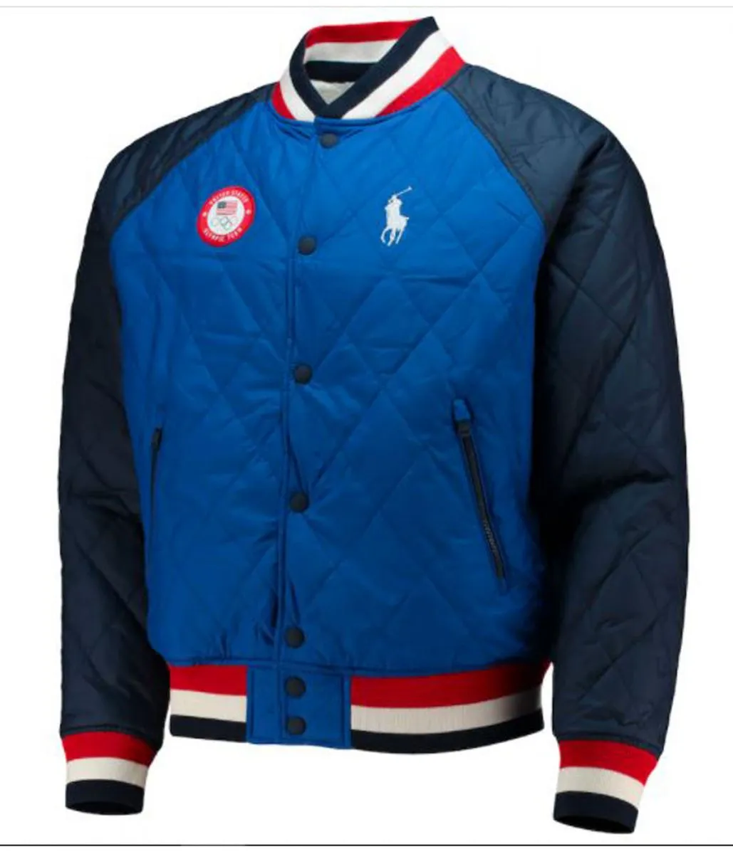 Winter Olympics 2022 Team USA Reversible Raglan Jacket