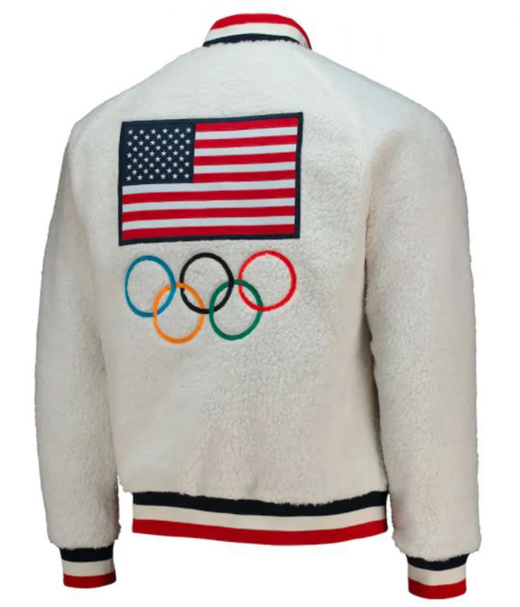 Winter Olympics 2022 Team USA Reversible Raglan Jacket