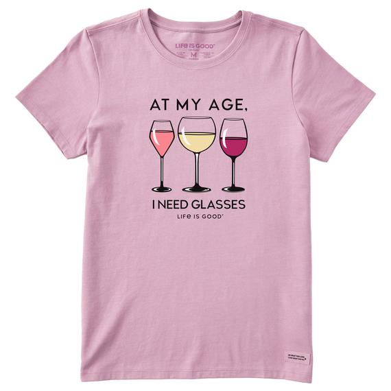 Women's I Need Glasses Wine Crusher Tee