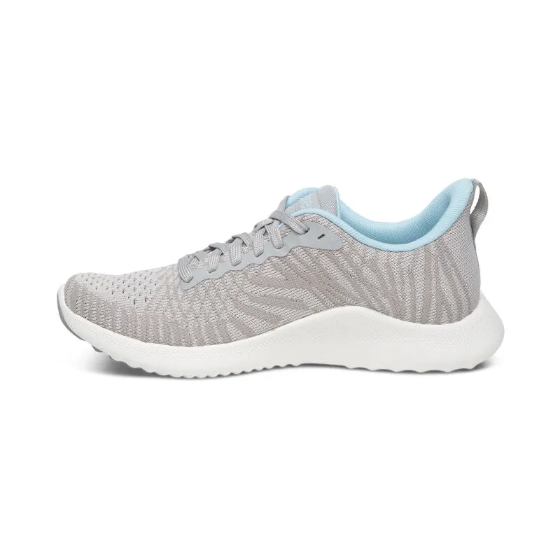 WOMEN'S AETREX EMERY ARCH SUPPORT SNEAKER | GREY