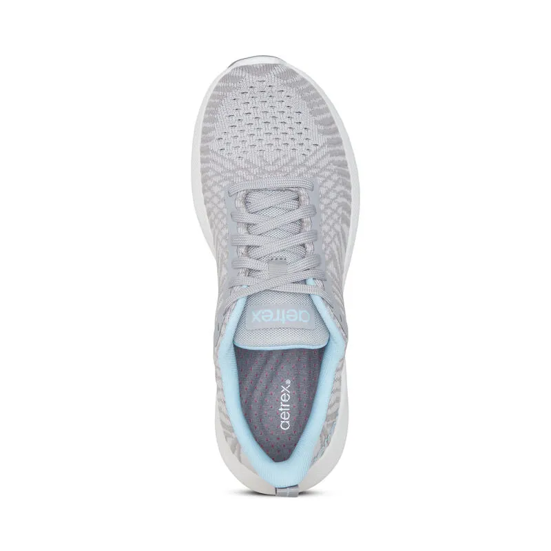 WOMEN'S AETREX EMERY ARCH SUPPORT SNEAKER | GREY