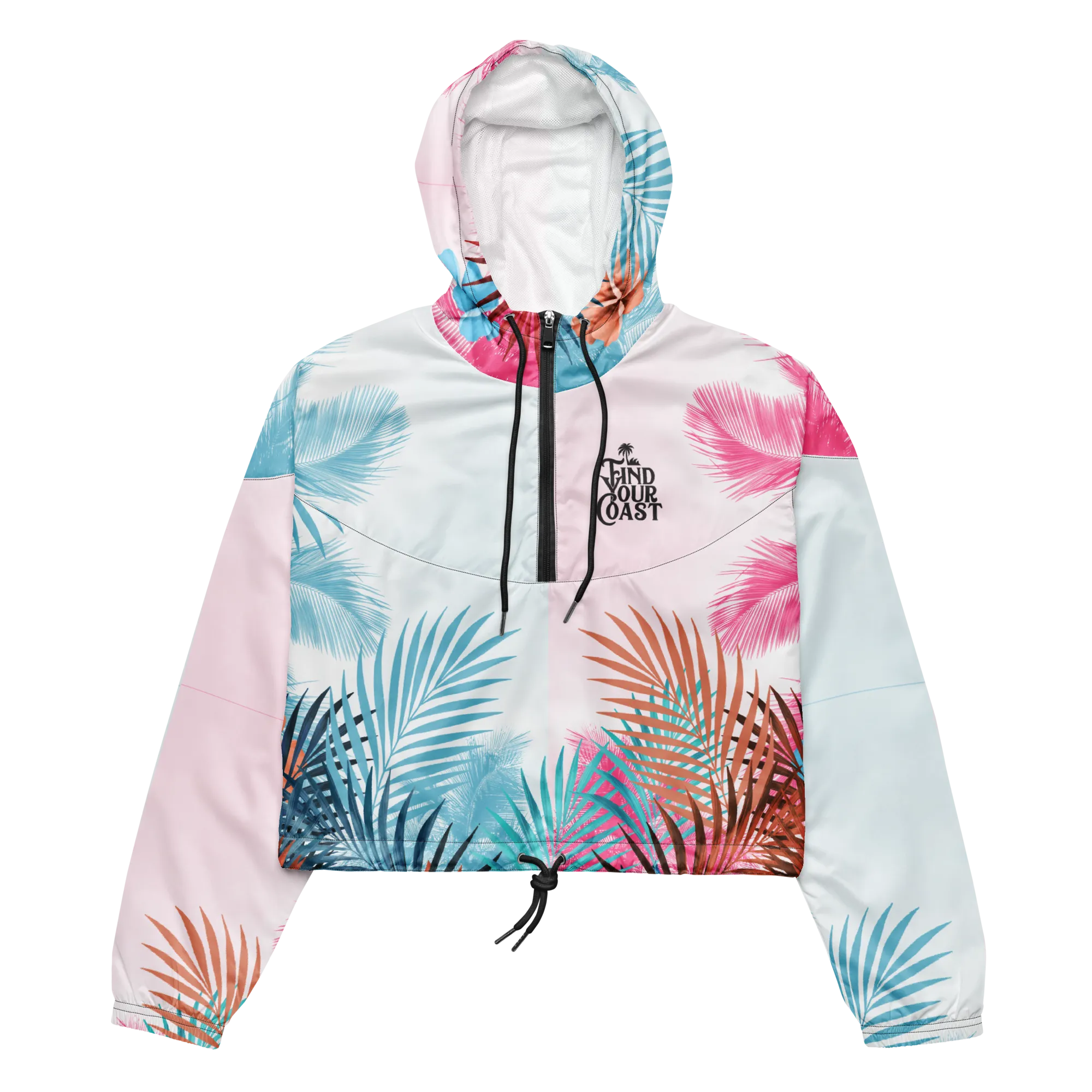 Women's Cropped Coastal Windbreaker