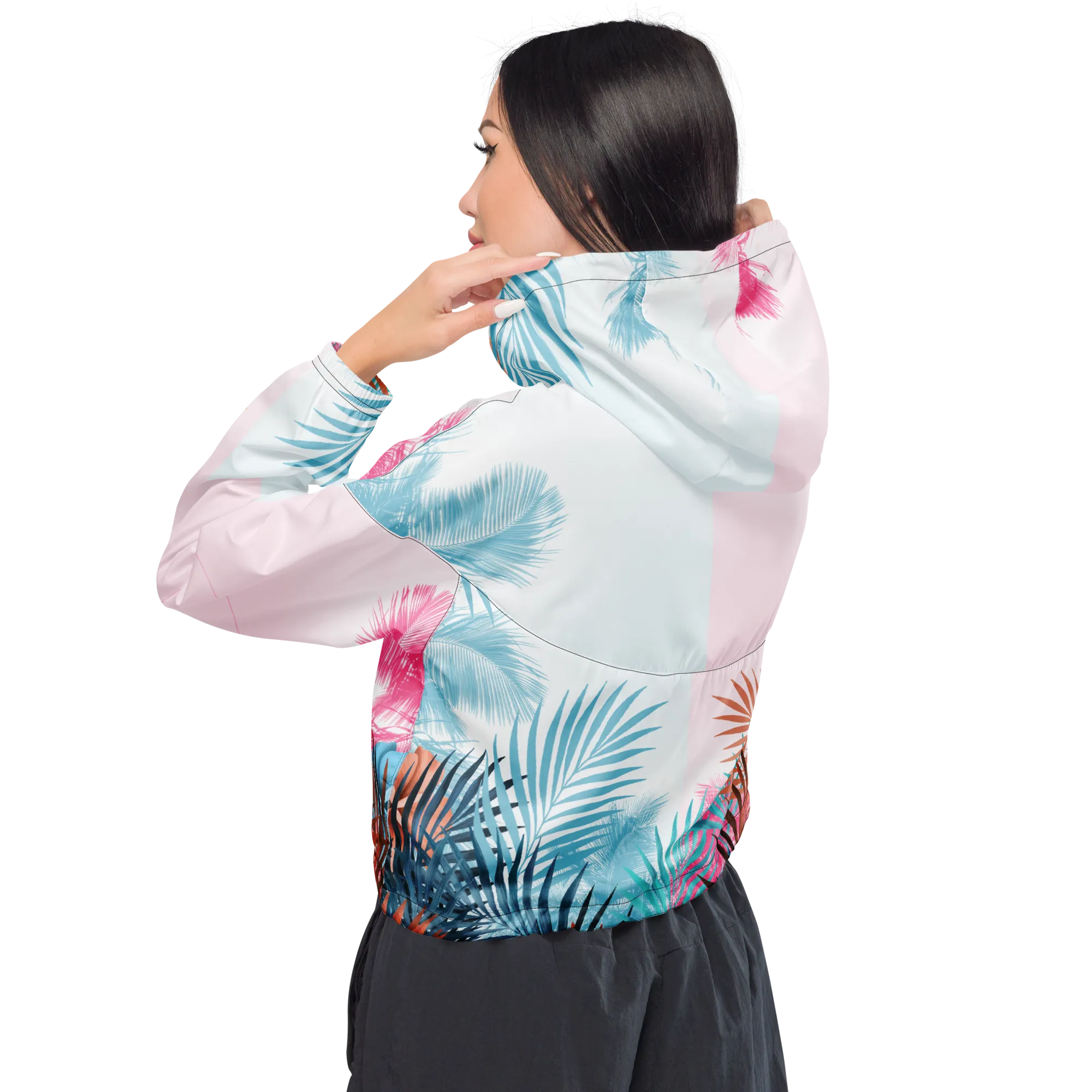 Women's Cropped Coastal Windbreaker